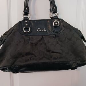 SOLD Coach Ashley Leather Satchel 15447